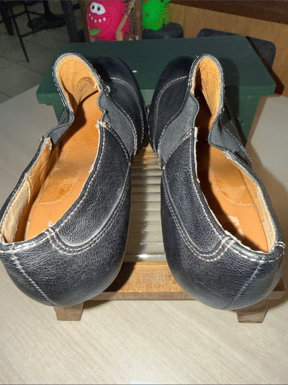 Söfft Black Leather Ankle Booties